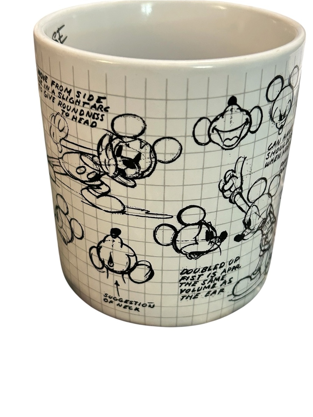 Sketch Book Disney Mickey Mouse Large 4.5'' Cup Mug Coffee Tea - Picture 4 of 7